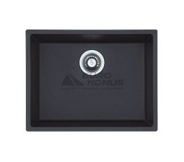 FABIANO Кухонная мойка Quadro 53x46 Antracit (8221.301.0486)
